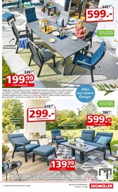 Aktueller Segmüller Prospekt mit Couch, "Gartenmöbel Fachzentrum", Seite 23