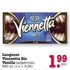 Viennetta Eis Vanilla im Angebot bei E center in Mainz Viennetta Eis Vanilla Angebote von Langnese bei E center Mainz für 1,99 €