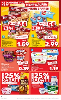 Eis im aktuellen Kaufland Prospekt (Reutlingen) Eis im Kaufland Prospekt "Hier bin ich richtig" mit 61 Seiten (Reutlingen)
