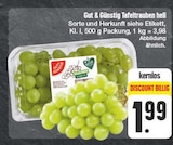 Tafeltrauben hell im Angebot bei EDEKA in Gera Tafeltrauben hell Angebote von Gut & Günstig bei EDEKA Gera für 1,99 €