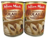 Quenelles de volaille sauce forestière - Julien Mack dans le catalogue Super U