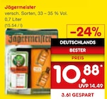 Jägermeister Angebote von Jägermeister bei Netto Marken-Discount Borken für 10,88 €
