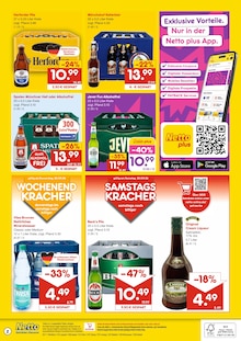 Likör im Netto Marken-Discount Prospekt "DER ORT, AN DEM DU IMMER AUSGEZEICHNETE PREISE FINDEST." mit 2 Seiten (Bielefeld)