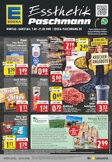 EDEKA Prospekt der Woche "Aktuelle Angebote" Seite 1, 23.02.2026 bis 28.02.2026 für Düsseldorf Aktueller EDEKA Prospekt "Aktuelle Angebote" Seite 1 von 24 Seiten für Düsseldorf