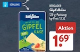 Gipfelkäse von Bergader im aktuellen ALDI SÜD Prospekt für 1,69 €