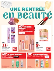 Promos Maquillage dans le catalogue "LES TOPS DE LA RENTRÉE" de Auchan Supermarché Maquillage en promo dans le catalogue Auchan Supermarché à la page 17