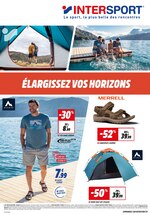 Catalogue Intersport à Paris, avec 4 pages Prospectus Intersport à Paris, "Élargissez vos horizons", 4 pages, 21/06/2021 - 04/07/2021