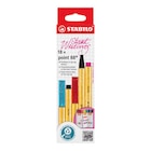 18 feutres d'écriture " Point 88 Zig Zag " - STABILO en promo à 9,95 € chez Carrefour 18 feutres d'écriture " Point 88 Zig Zag " - STABILO dans le catalogue Carrefour