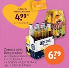 Corona oder Desperados im tegut Prospekt Corona oder Desperados von im aktuellen tegut Prospekt für 4,99 €