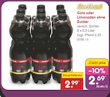 Aktuelles Cola oder Limonaden ohne Zucker Angebot bei Netto Marken-Discount in Wuppertal ab 2,69 €