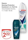 Nonstop Protection Deodorant im Angebot bei GLOBUS in Plauen Nonstop Protection Deodorant Angebote von Rexona bei GLOBUS Plauen