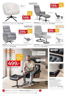 Relaxsessel im aktuellen XXXLutz Möbelhäuser Prospekt (Ludwigshafen (Rhein)) Relaxsessel im XXXLutz Möbelhäuser Prospekt "80 Polstermöbel-Testerinnen und -Tester gesucht!" mit 24 Seiten (Ludwigshafen (Rhein))