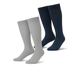 Reise-Kompressionsstrümpfe, 2 Paar von  im aktuellen Tchibo Prospekt für 8,99 €