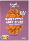 Gaufrettes apéritives - SNACK DAY - Lidl Gaufrettes apéritives - SNACK DAY à 1,99 € dans le catalogue Lidl