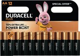 Plus AA X12 Special Offer - Duracell - Intermarché Super à Reims Plus AA X12 Special Offer - Duracell en promo chez Intermarché Super Reims à 6,53 €