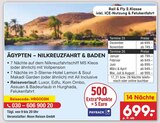 Ägypten – Nilkreuzfahrt & Baden im Netto Marken-Discount Prospekt Ägypten – Nilkreuzfahrt & Baden von  im aktuellen Netto Marken-Discount Prospekt für 699,00 €