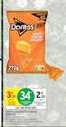 Tortillas Nacho Cheese - DORITOS en promo chez Intermarché Tortillas Nacho Cheese - DORITOS dans le catalogue Intermarché