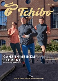 Tchibo Prospekt für Hannover: "GANZ IN MEINEM ELEMENT. RUNNING & TRAINING", 28 Seiten, 28.02.2024 - 02.03.2024
