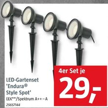 LED-Gartenset 'Endura Style Spot' bei BAUHAUS in Remscheid LED-Gartenset 'Endura Style Spot' im Angebot bei BAUHAUS Remscheid für 29,00 €