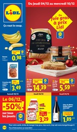 Prospectus Lidl à Cousolre, "Du foie gras à prix Lidl", 96 pages, 04/12/2025 - 10/12/2025