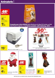 Prix et réduction Chien dans le prospectus Carrefour en cours Offre Chien dans le catalogue Carrefour du moment à la page 50