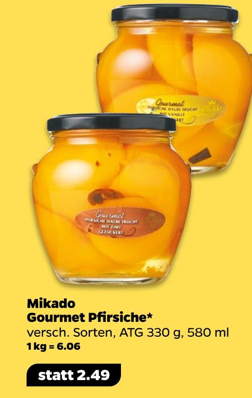 Gourmet Pfirsiche