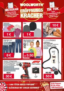 Bohrmaschine im Woolworth Prospekt "NEUERÖFFNUNG IN ERFURT" mit 8 Seiten (Erfurt)