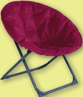 Fauteuil Lune Acier Terracota en promo chez Netto Limoges à 18,99 €