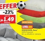 Dekokissen Dana von LevelOne im aktuellen Sconto SB Prospekt
