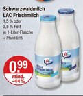 LAC Frischmilch von Schwarzwaldmilch im aktuellen V-Markt Prospekt für 0,99 €