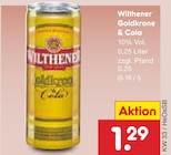 Goldkrone & Cola Angebote von Wilthener bei Netto Marken-Discount Schwerin für 1,29 €