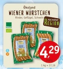 WIENER WÜRSTCHEN von Ökoland im aktuellen Erdkorn Biomarkt Prospekt für 4,29 €