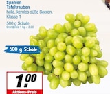 EDEKA Hasbergen - Tafeltrauben Angebot im Prospekt Tafeltrauben bei EDEKA im Hasbergen Prospekt für 1,00 €