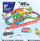 Super circuit train éducatif | 12 mois - TUT TUT BOLIDES - JouéClub Super circuit train éducatif | 12 mois - TUT TUT BOLIDES à 44,99 € dans le catalogue JouéClub
