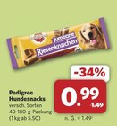 Hundesnacks Angebote von Pedigree bei combi Neustadt für 0,99 €
