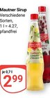Sirup im Angebot bei GLOBUS in Wetzlar Sirup Angebote von Mautner bei GLOBUS Wetzlar für 2,99 €