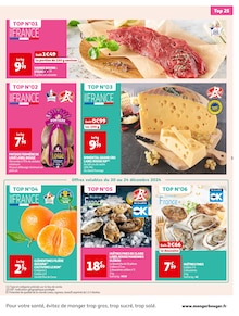 Promo Huîtres dans le catalogue Auchan Hypermarché du moment à la page 3