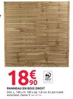 Panneau en bois droit dans le catalogue Mr.Bricolage