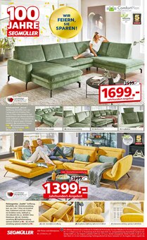 Couch im aktuellen SegmĂĽller Prospekt (Augsburg) Couch im SegmĂĽller Prospekt "Highlight Angebote" mit 48 Seiten (Augsburg)