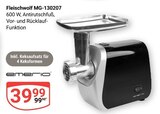 Fleischwolf MG-130207 im Angebot bei GLOBUS in Duisburg Fleischwolf MG-130207 Angebote von emerio bei GLOBUS Duisburg für 39,99 €