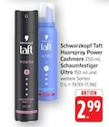 Taft Haarspray Power Cashmere bei EDEKA im Ochsenhausen Prospekt für 2,99 €