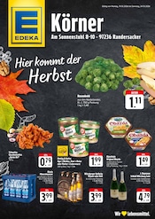 Aktueller EDEKA Supermarkt Prospekt in Eibelstadt und Umgebung, "Aktuelle Angebote" mit 2 Seiten, 19.10.2026 - 24.10.2026