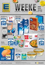 EDEKA Prospekt: "Aktuelle Angebote", 8 Seiten, 16.06.2025 - 21.06.2025