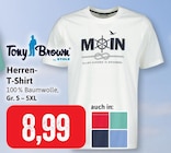 Herren-T-Shirt Angebote von Tony Brown by Stolz bei Kaufhaus Stolz Bremerhaven für 8,99 €