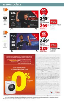 Promo Télévision dans le catalogue Hyper U du moment à la page 20