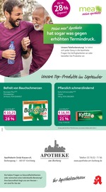 Aktueller mea - meine apotheke Apotheken Prospekt in Crinitzberg und Umgebung, "Unsere September-Angebote" mit 4 Seiten, 01.09.2025 - 30.09.2025