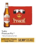 Aktuelles Tyskie Premium Pils Angebot bei Metro in Mainz ab 15,46 €