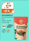 Bio Kichererbsen von HÜLSENREICH im aktuellen Müller Prospekt für 1,99 €