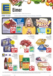 EDEKA Prospekt für Schwarzenbruck mit 38 Seiten EDEKA Prospekt für Schwarzenbruck: "Wir lieben Lebensmittel!", 38 Seiten, 17.08.2026 - 22.08.2026