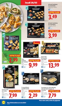 Promo Cassolette Saint-Jacques Surgelée dans le catalogue Lidl du moment à la page 20